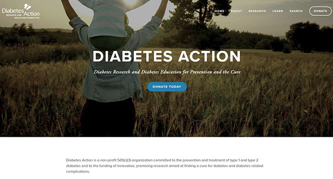 糖尿病行动研究与教育基金会网站